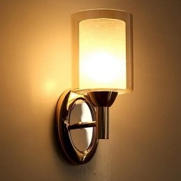 Moderne eigentijdse gegalvaniseerde kenmerkende uplight wandlampen wandlamp