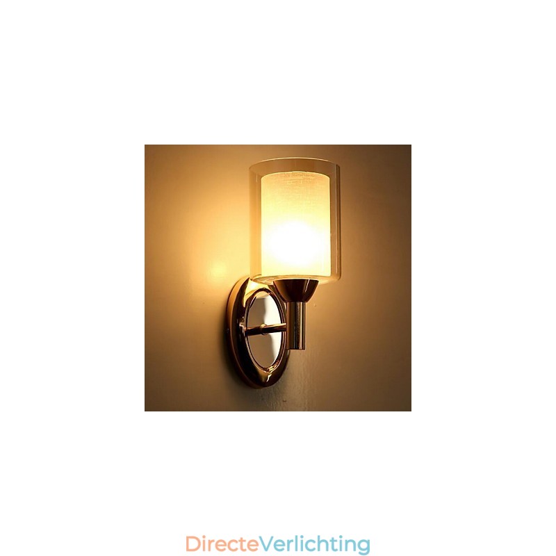 Moderne eigentijdse gegalvaniseerde kenmerkende uplight wandlampen wandlamp