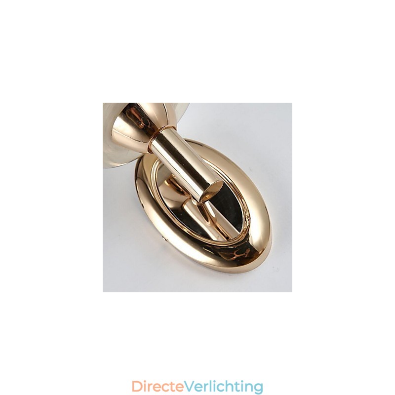 Moderne eigentijdse gegalvaniseerde kenmerkende uplight wandlampen wandlamp