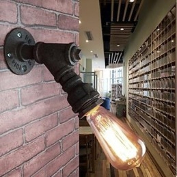 Rustieke Lodge Schilderij Kenmerk voor Arc Ambient Light Wandlampen Wandlamp
