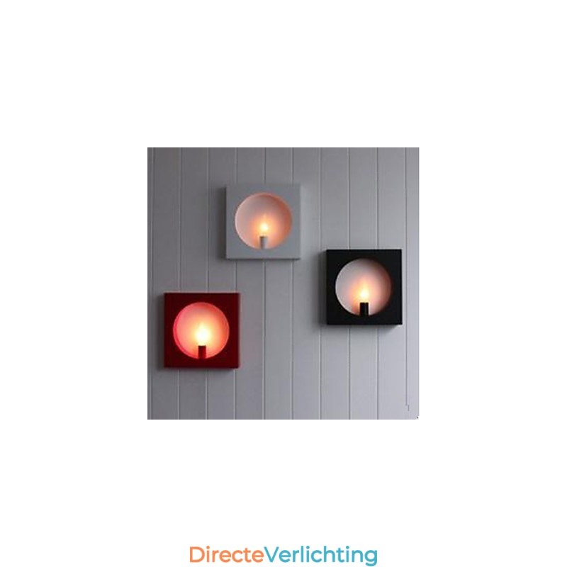 Moderne eenvoudige ijzeren kunst wandlamp creatieve woonkamer achtergrond hal hoofdeinde van het bed vierkante frame decoratie lampen en lantaarns