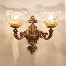 2 Lichte Traditionele Klassieke Woonkamer Eetkamer Slaapkamer Metalen Binnen Wandlampen