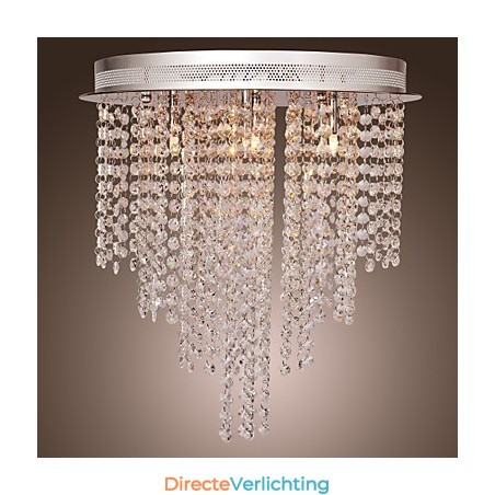 Moderne eigentijdse kristallen mini-stijl gegalvaniseerde metalen inbouw Moderne eigentijdse kristallen mini-stijl gegalvaniseerde metalen inbouw