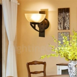 Enkele licht traditionele klassieke wandlampen voor binnen