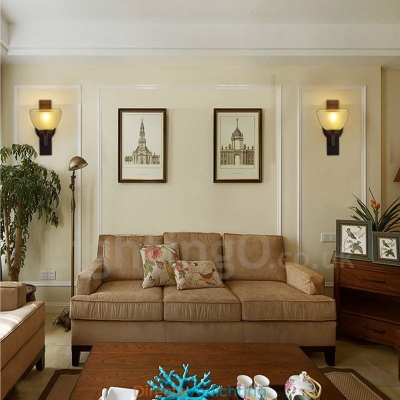 Enkele licht traditionele klassieke wandlampen voor binnen