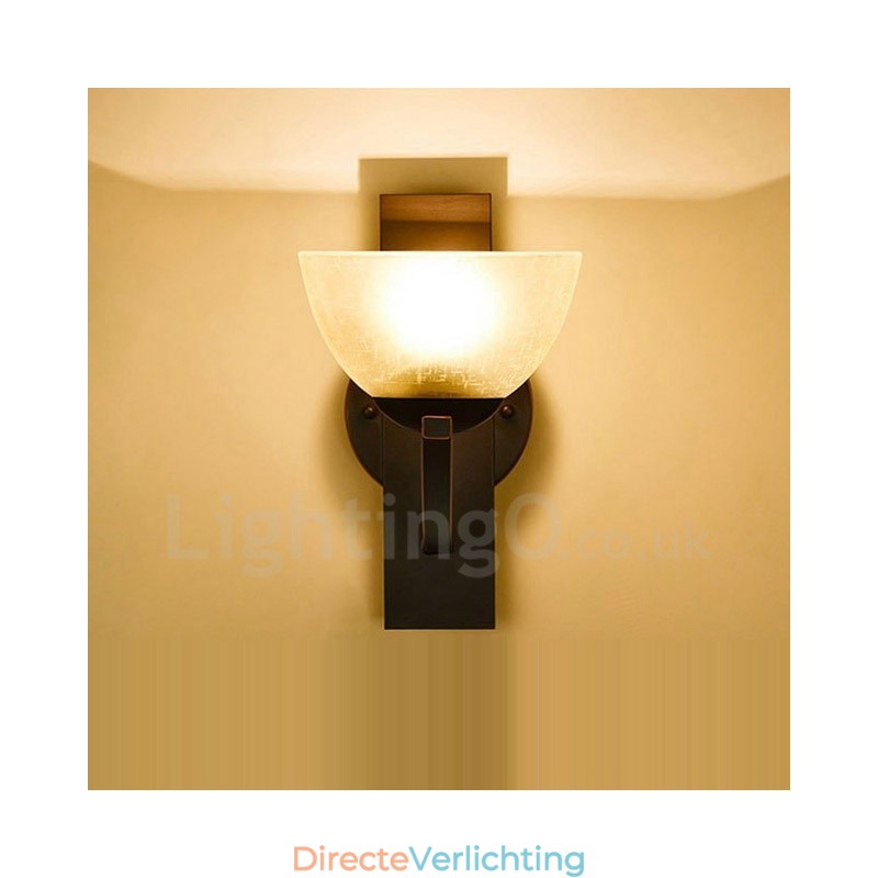 Enkele licht traditionele klassieke wandlampen voor binnen