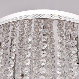 Moderne eigentijdse kristallen mini-stijl gegalvaniseerde metalen inbouw