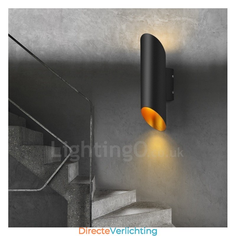 Moderne, eigentijdse wandlampen van aluminiumlegering