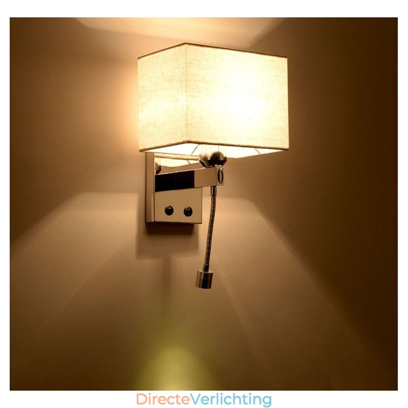 De moderne hotelkamer lezen creatieve stof gang balkon bedlamp wandlamp