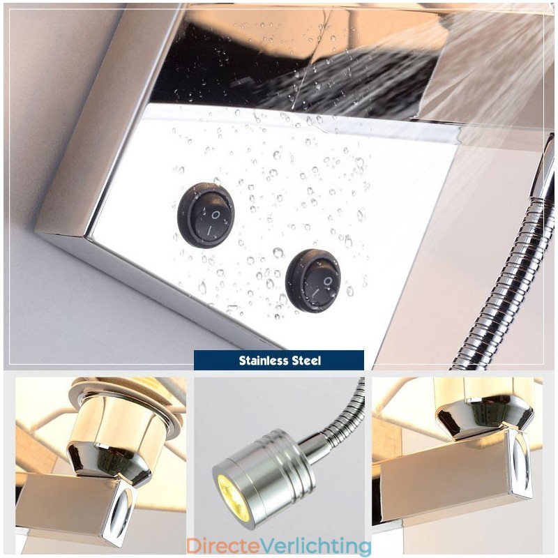 De moderne hotelkamer lezen creatieve stof gang balkon bedlamp wandlamp