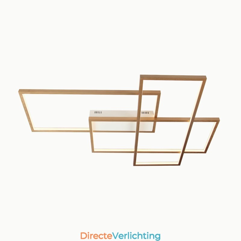 Moderne eigentijdse aluminium schilderij plafondlamp inbouw wandlamp met afstandsbediening dimmer voor woonkamer slaapkamer