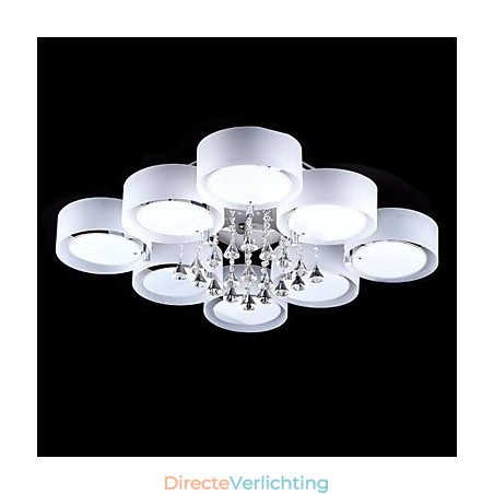 Moderne, eigentijdse, verchroomde metalen inbouwkast Moderne, eigentijdse, verchroomde metalen inbouwkast