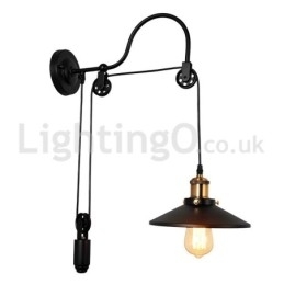 Retro inbouw wandlampen gangpad bar café slaapkamer studeerkamer loft katrol wandlamp
