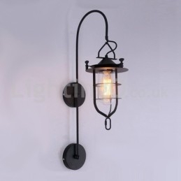 Retro Dock Wandlamp Zwarte Wharf Wandlampen Dock Wandlamp Restaurant Woonkamer Café Bar Kledingwinkel