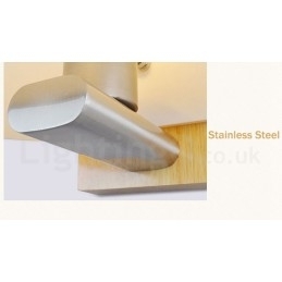 Moderne eigentijdse wandlampen van roestvrij staal met glazen kap voor gangpad, bar, café, slaapkamer, studeerkamer, loft, katrolwandlamp