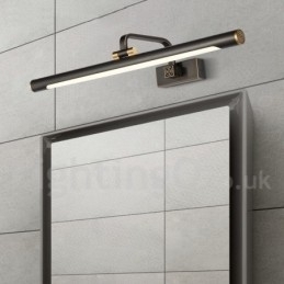 IPMirror Lamp Badkamerverlichting Zuivere Messing Wandlampen met Acryl Kap Make-up Verlichting