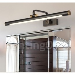 IPMirror Lamp Badkamerverlichting Zuivere Messing Wandlampen met Acryl Kap Make-up Verlichting
