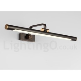 IPMirror Lamp Badkamerverlichting Zuivere Messing Wandlampen met Acryl Kap Make-up Verlichting