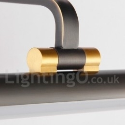 IPMirror Lamp Badkamerverlichting Zuivere Messing Wandlampen met Acryl Kap Make-up Verlichting
