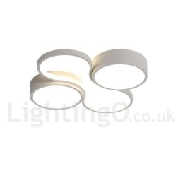 Dimbare moderne eigentijdse aluminium plafondlamp, inbouwlamp voor woonkamer/slaapkamer, kan ook als wandlamp worden gebruikt