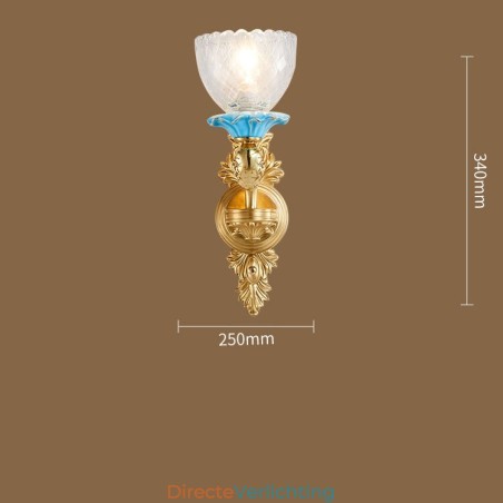 100% puur messing Luxe rustieke retro vintage messing keramiek 1 lichts kaars wandlamp met glazen kappen Speciaal voor hotel kantoor showroom woonkamer eetkamer 100% puur messing Luxe rustieke retro vintage messing keramiek 1 lichts kaars wandlamp met glazen kappen Speciaal voor hotel kantoor showroom woonkamer eetkamer
