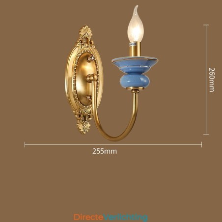 100% puur messing Luxe rustieke retro vintage messing keramiek 1 lichts kaars wandlamp Speciaal voor hotel kantoor showroom woonkamer eetkamer 100% puur messing Luxe rustieke retro vintage messing keramiek 1 lichts kaars wandlamp Speciaal voor hotel kantoor showroom woonkamer eetkamer