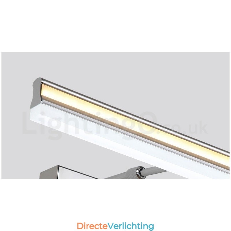 IP44 Spiegellamp Badkamerverlichting Omhoog en Omlaag Wandverlichting met Acryl Kap Make-up Verlichting
