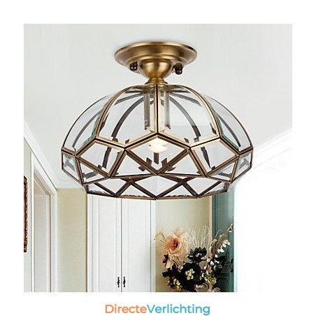 Moderne, eigentijdse decoratieve design koperen plafondlampfamilie Moderne, eigentijdse decoratieve design koperen plafondlampfamilie
