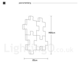 Houten wandlampen met acryl kap Moderne eigentijdse houten bamboe wandlamp