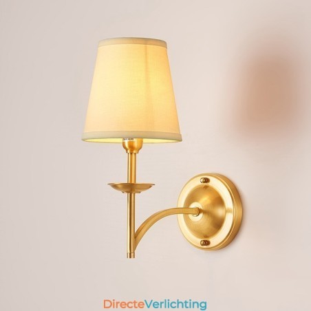 Puur messing luxe rustieke retro vintage 1-lichts kaarswandlamp met stoffen kap Speciaal voor hotel Slaapkamer Showroom Woonkamer Eetkamer Puur messing luxe rustieke retro vintage 1-lichts kaarswandlamp met stoffen kap Speciaal voor hotel Slaapkamer Showroom Woonkamer Eetkamer