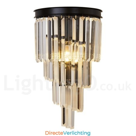Moderne luxe K9 kristal wandlamp met kristallen kap Moderne luxe K9 kristal wandlamp met kristallen kap