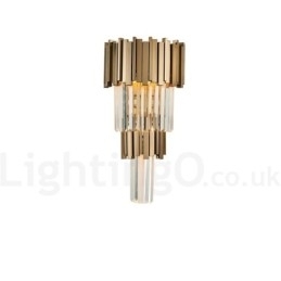 Moderne luxe K9 kristal wandlamp met kristallen kap