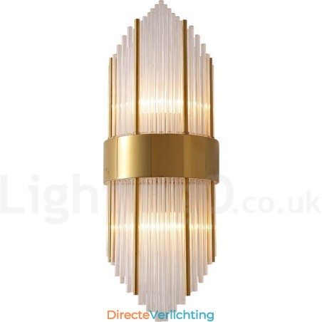 Moderne luxe K9 kristal wandlamp met kristallen kap Moderne luxe K9 kristal wandlamp met kristallen kap