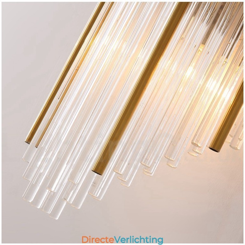 Moderne luxe K9 kristal wandlamp met kristallen kap