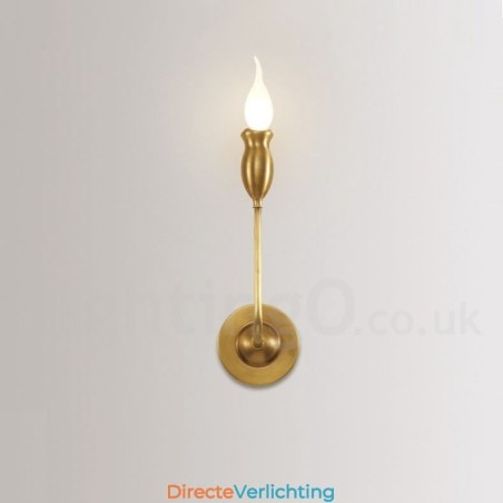 Puur messing luxe rustieke retro vintage 1 lichts kaars wandlamp speciaal voor hotel slaapkamer showroom woonkamer eetkamer Puur messing luxe rustieke retro vintage 1 lichts kaars wandlamp speciaal voor hotel slaapkamer showroom woonkamer eetkamer