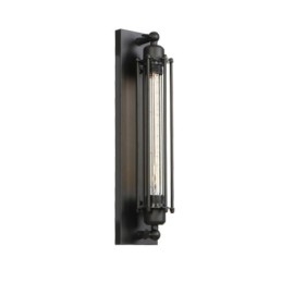 Zwarte Europa Retro Kledingwinkel Restaurant Scène Decoratieve Kunst Wandlamp