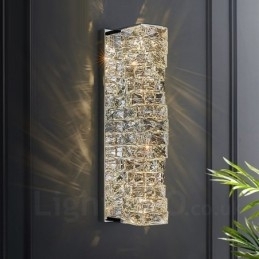 Moderne K9 Crystal Wandlamp voor Nachtkastje, Veranda, Gangpad, Woonkamer, Slaapkamer, Studeerkamer