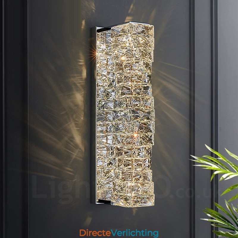 Moderne K9 Crystal Wandlamp voor Nachtkastje, Veranda, Gangpad, Woonkamer, Slaapkamer, Studeerkamer