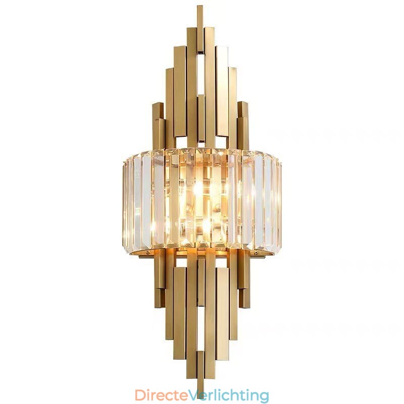 Postmoderne luxe kristallen wandlamp Woonkamer TV-achtergrondmuur Slaapkamer nachtkastje wandlamp