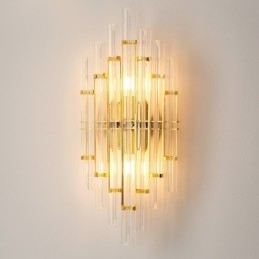 Hotellamp Luxe Kristallen Wandlamp Postmodern Persoonlijkheid Woonkamer Gangpad Entree Achtergrond Wandlamp Slaapkamer Nachtkastje Decoratieve Wandlampen