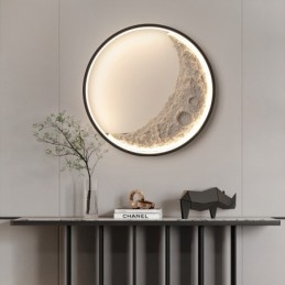 Nordic Indoor Ronde Achtergrond Muur Decoratieve Wandlampen