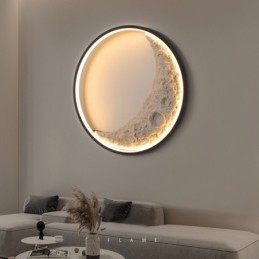 Nordic Indoor Ronde Achtergrond Muur Decoratieve Wandlampen