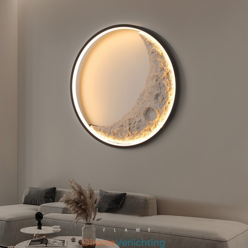 Nordic Indoor Ronde Achtergrond Muur Decoratieve Wandlampen