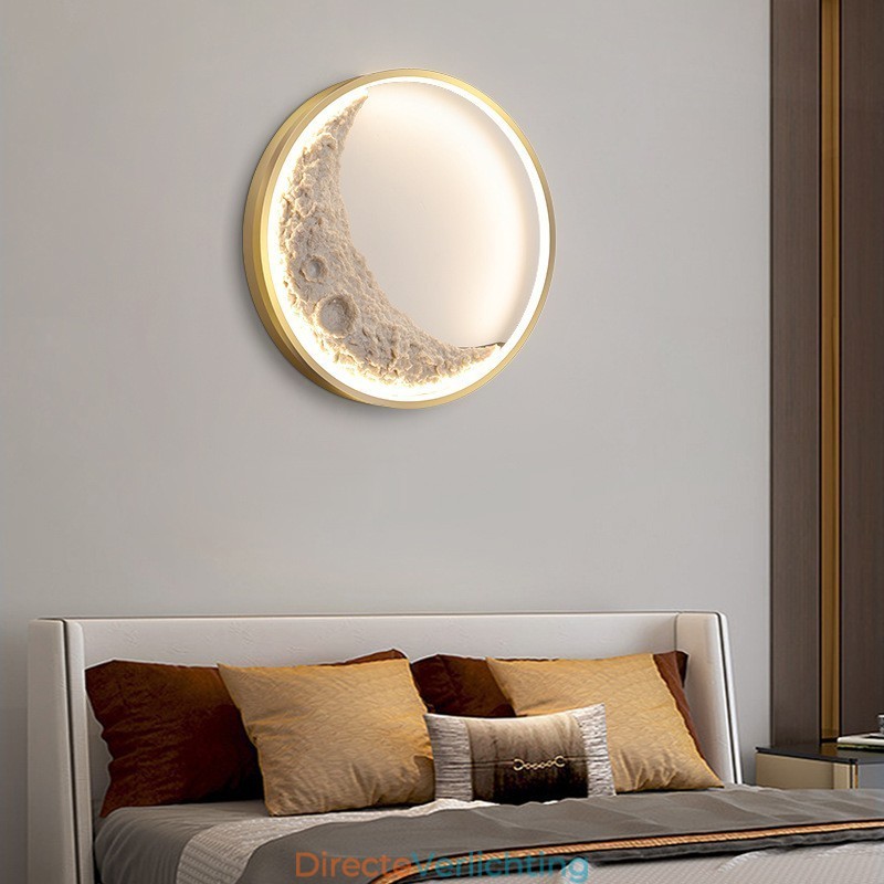 Nordic Indoor Ronde Achtergrond Muur Decoratieve Wandlampen