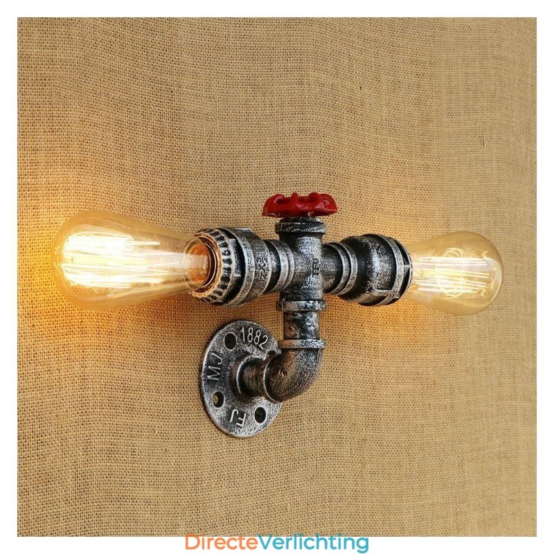 Vintage Retro Waterpijp Industriële Wandlampen Wandlamp