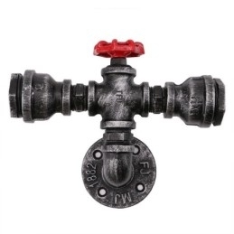 Vintage Retro Waterpijp Industriële Wandlampen Wandlamp