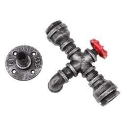 Vintage Retro Waterpijp Industriële Wandlampen Wandlamp