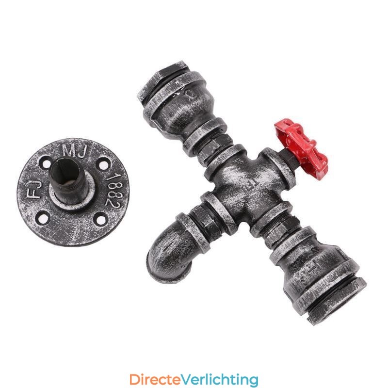 Vintage Retro Waterpijp Industriële Wandlampen Wandlamp