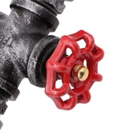 Vintage Retro Waterpijp Industriële Wandlampen Wandlamp