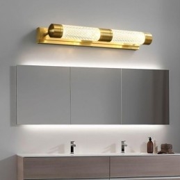 Wandlamp Messing Acryl Cilinder Spiegel Frontlicht